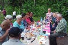 Wycieczka Klubu Seniora 24.07.2020 Tężnie solankowe w Jacni oraz Kapliczka na wodzie -Krasnobród